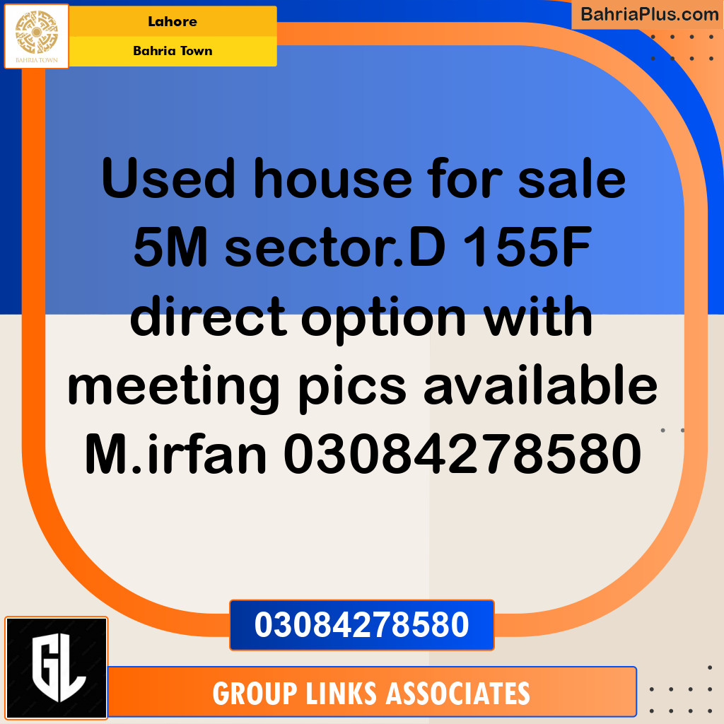 Residential House for Sale in Bahria Town, Lahore - (BP-194465)