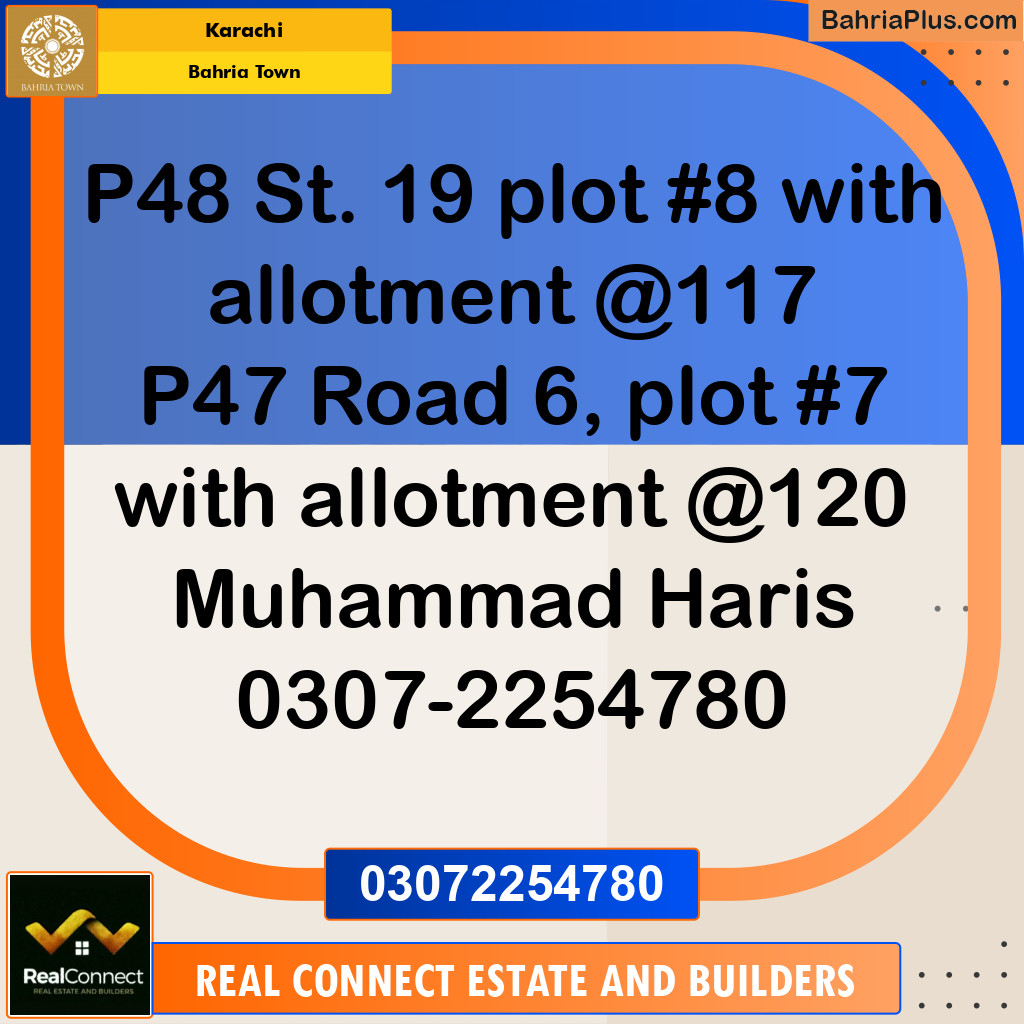 Residential Plot for Sale in Bahria Town, Karachi - (BP-194681)