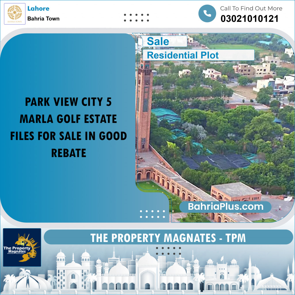 Residential Plot for Sale in Bahria Town, Lahore - (BP-194780)