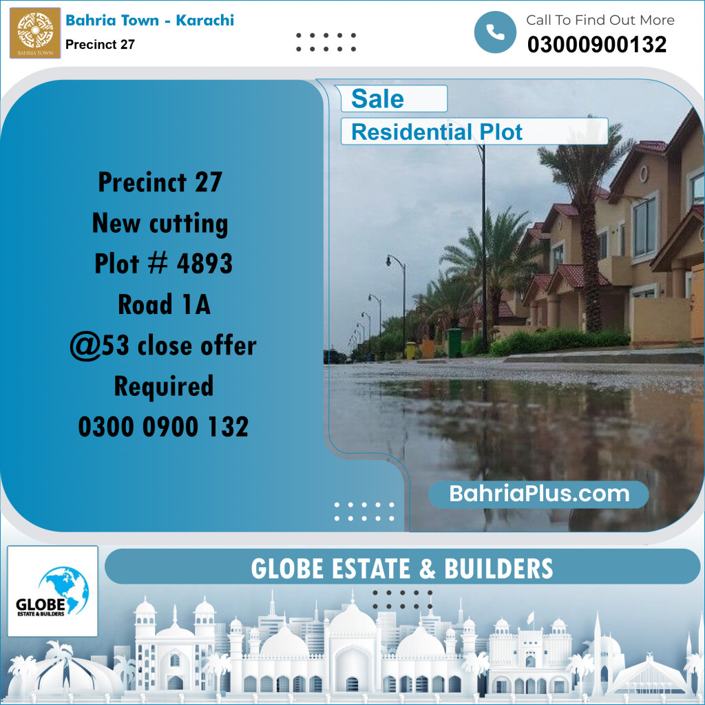 Residential Plot for Sale in Precinct 27 -  Bahria Town, Karachi - (BP-194848)