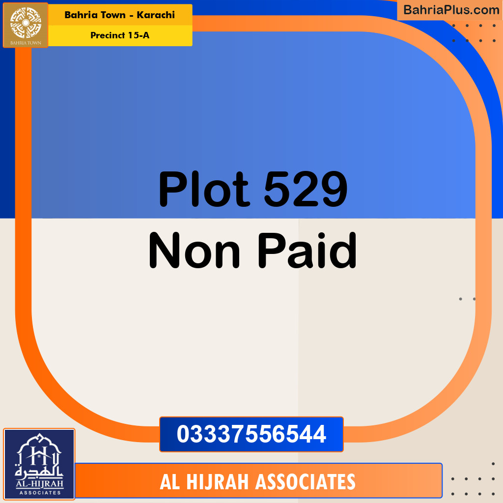 125 Sq. Yards Residential Plot for Sale in Precinct 15-A - Bahria Town, Karachi - (BP-194850)