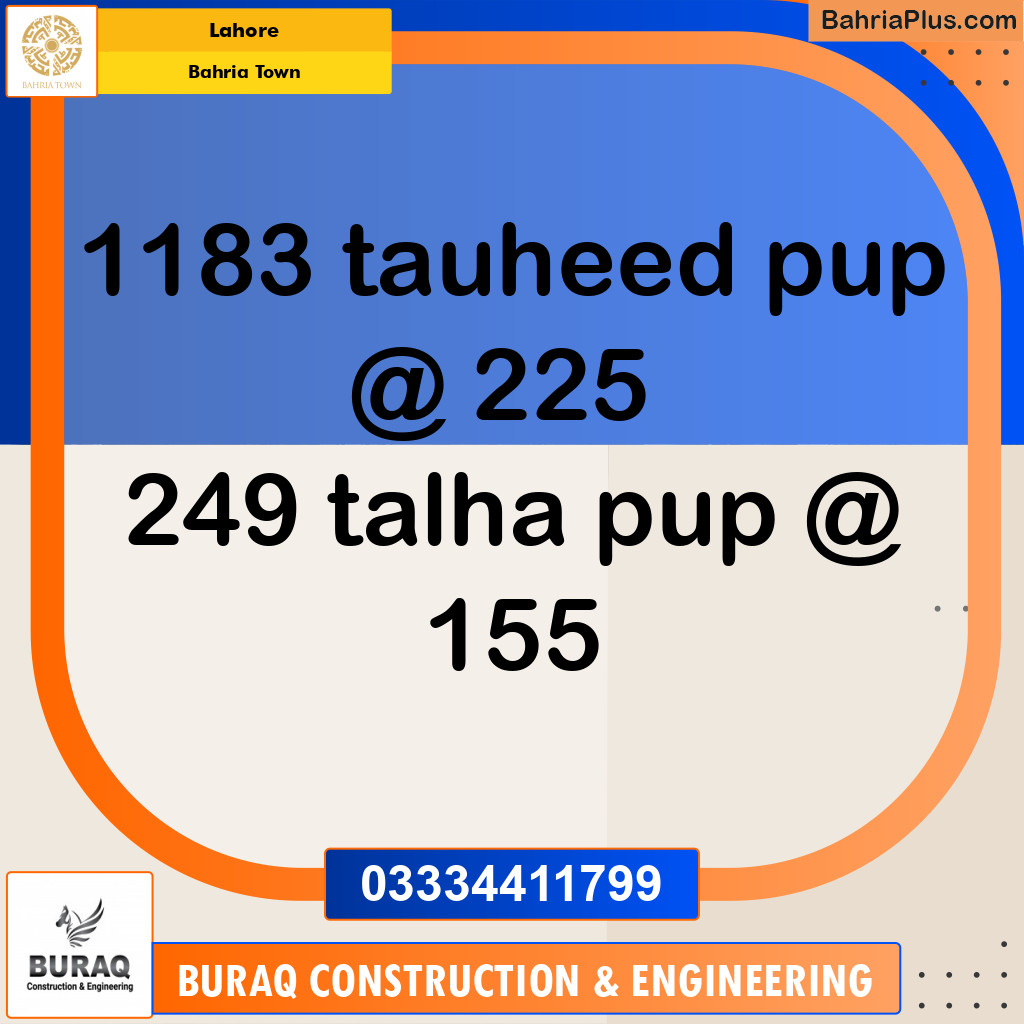 Residential Plot for Sale in Bahria Town, Lahore - (BP-195027)