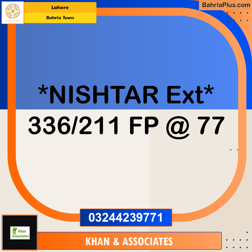 Residential Plot for Sale in Bahria Town, Lahore - (BP-195231)