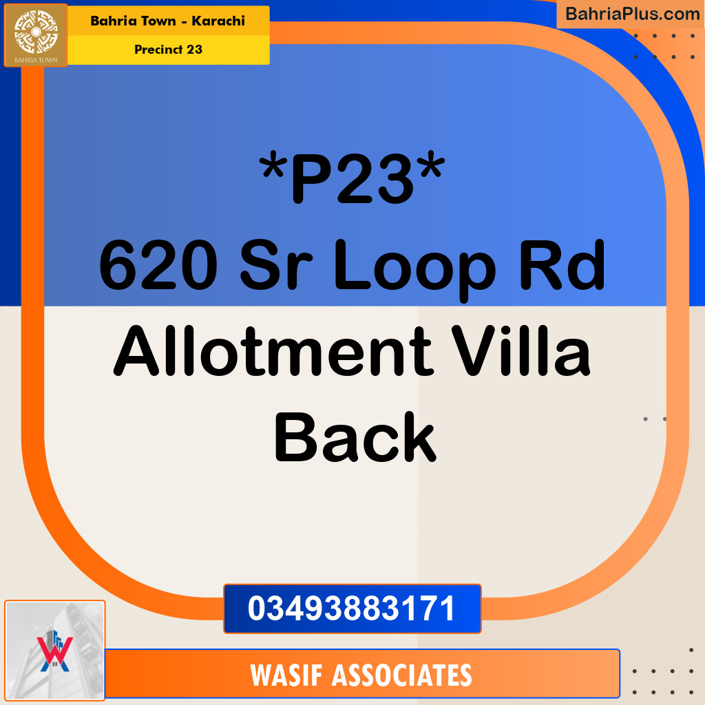 125 Sq. Yards Residential Plot for Sale in Precinct 23 -  Bahria Town, Karachi - (BP-195567)