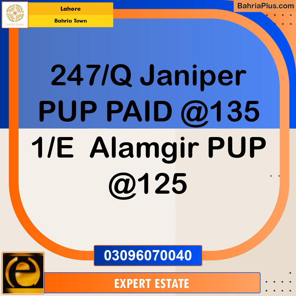 Residential Plot for Sale in Bahria Town, Lahore - (BP-195929)