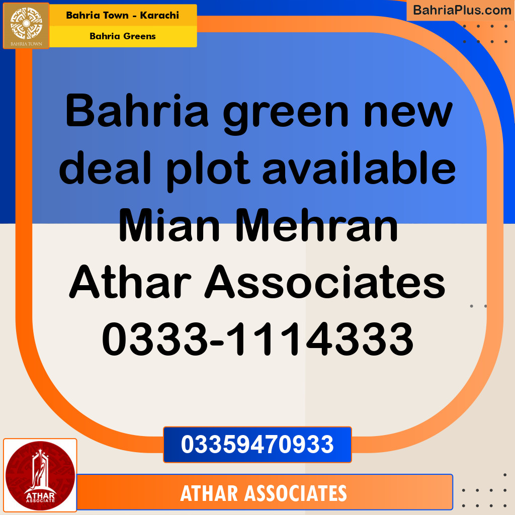 75 Sq. Yards Residential Plot for Sale in Bahria Greens -  Bahria Town, Karachi - (BP-197027)