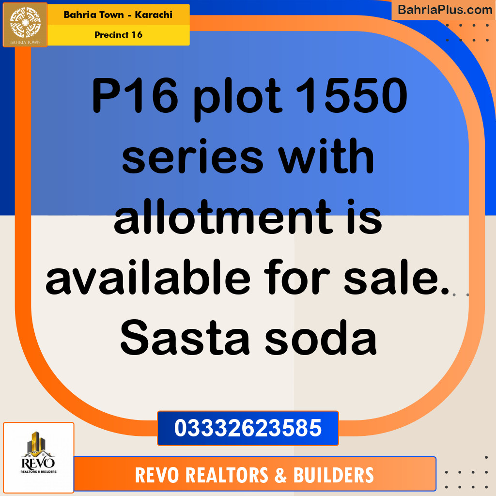 250 Sq. Yards Residential Plot for Sale in Precinct 16 -  Bahria Town, Karachi - (BP-197243)