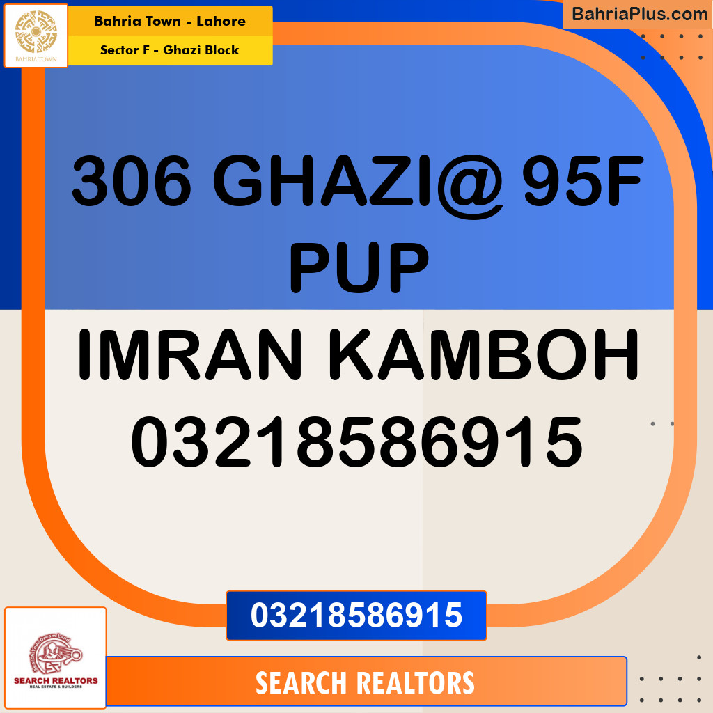 Residential Plot for Sale in Sector F - Ghazi Block -  Bahria Town, Lahore - (BP-197272)