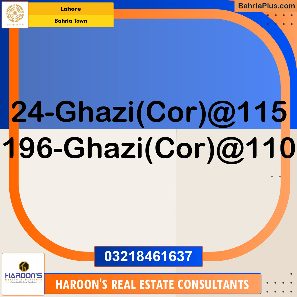 Residential Plot for Sale in Bahria Town, Lahore - (BP-197753)