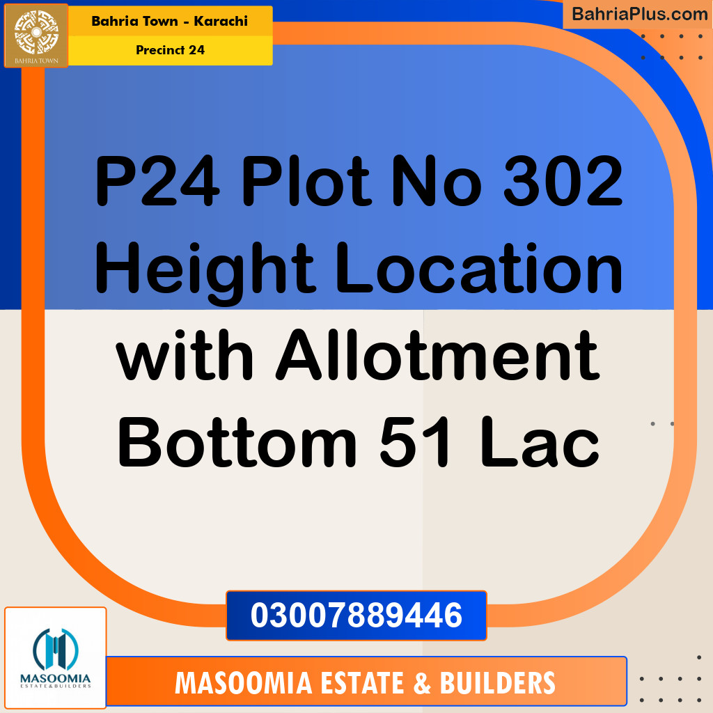 125 Sq. Yards Residential Plot for Sale in Precinct 24 -  Bahria Town, Karachi - (BP-197823)