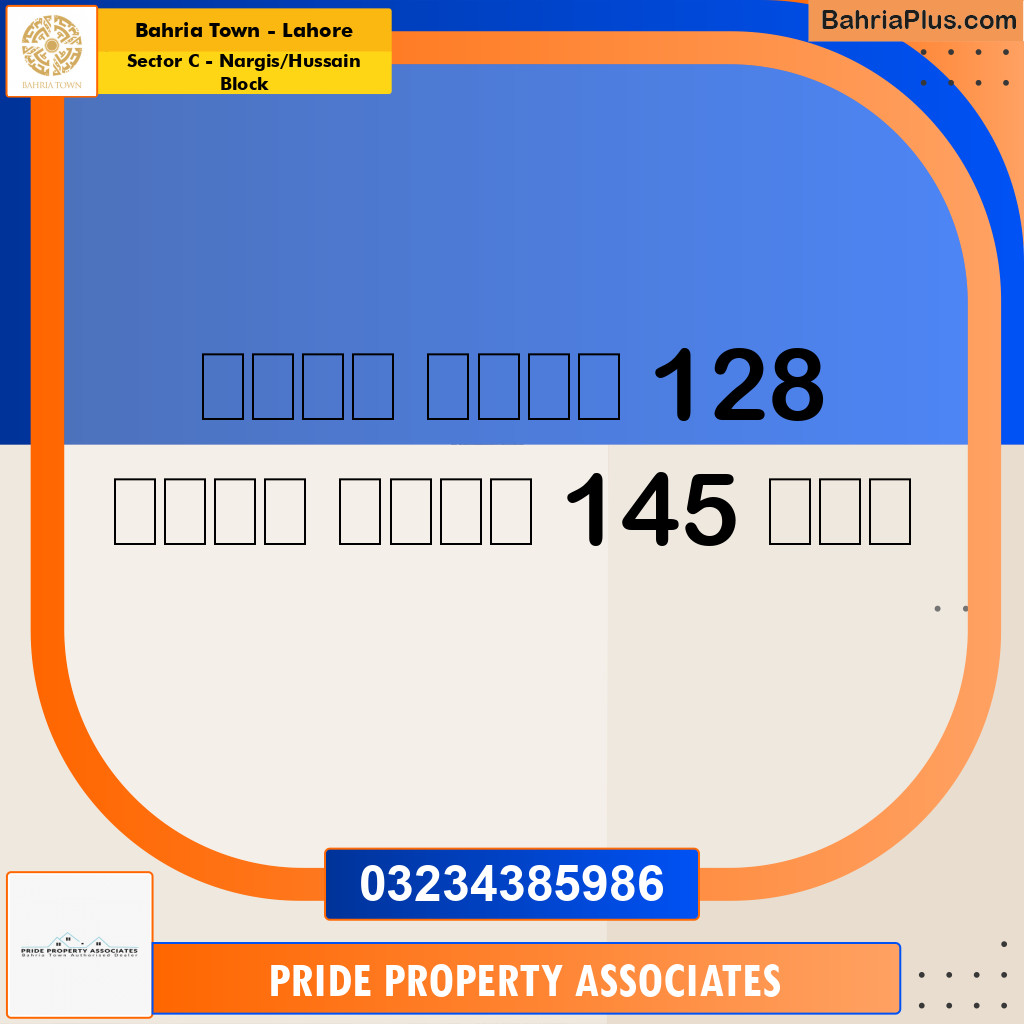 Residential Plot for Sale in Sector C - Nargis/Hussain Block -  Bahria Town, Lahore - (BP-197862)