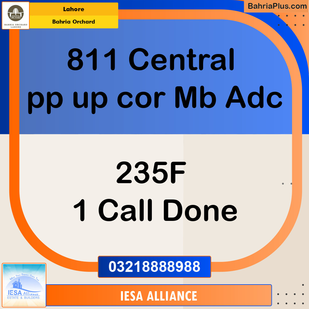 Residential Plot for Sale in Bahria Orchard, Lahore - (BP-198207)