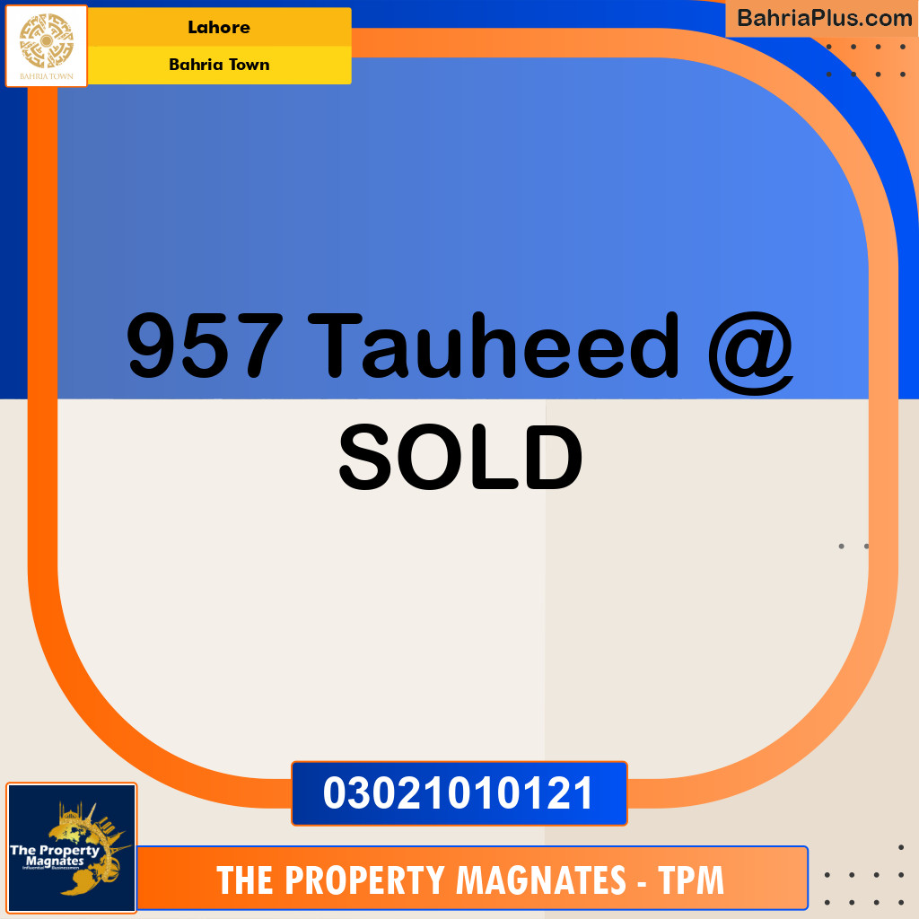 Residential Plot for Sale in Bahria Town, Lahore - (BP-198457)