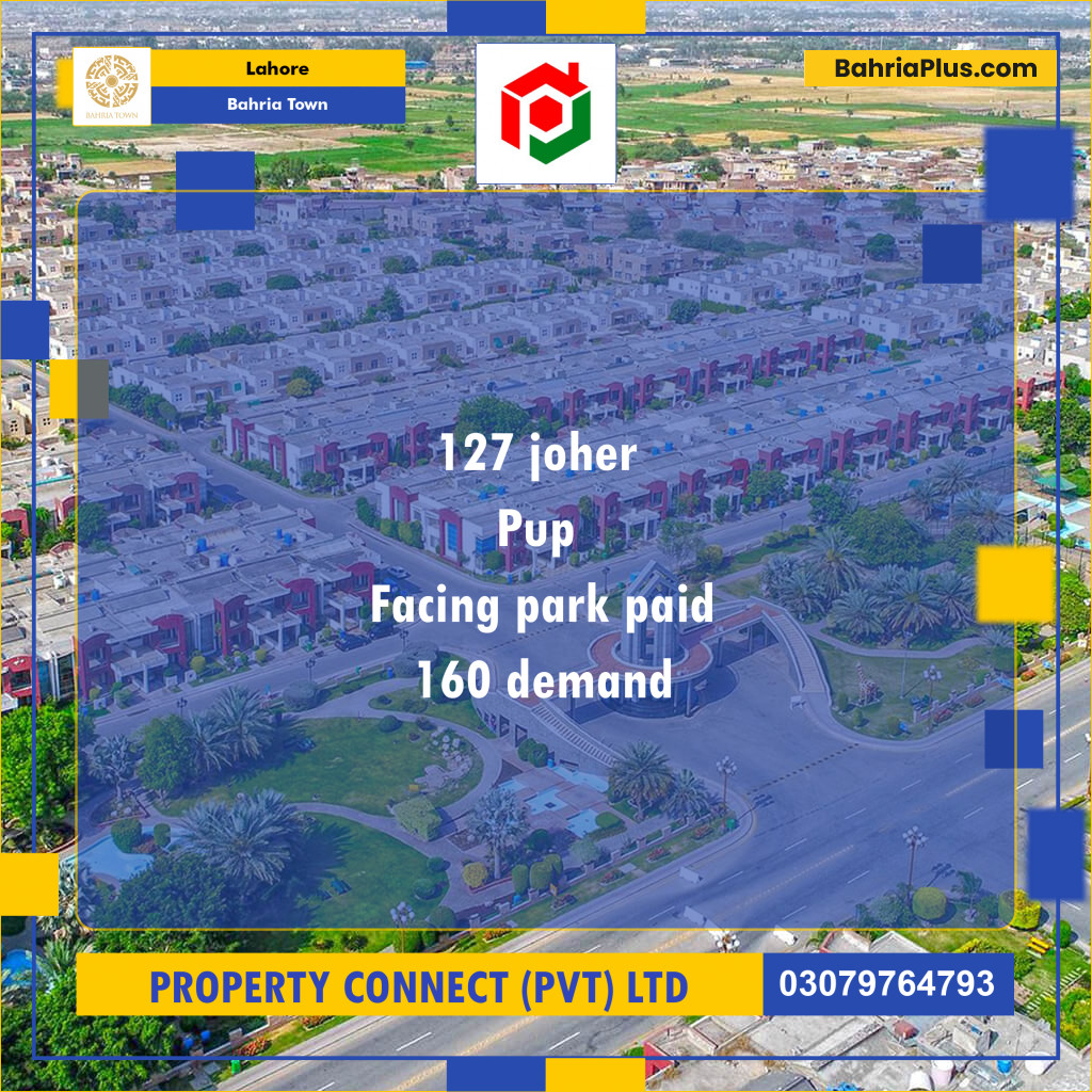 Residential Plot for Sale in Bahria Town, Lahore - (BP-198512)
