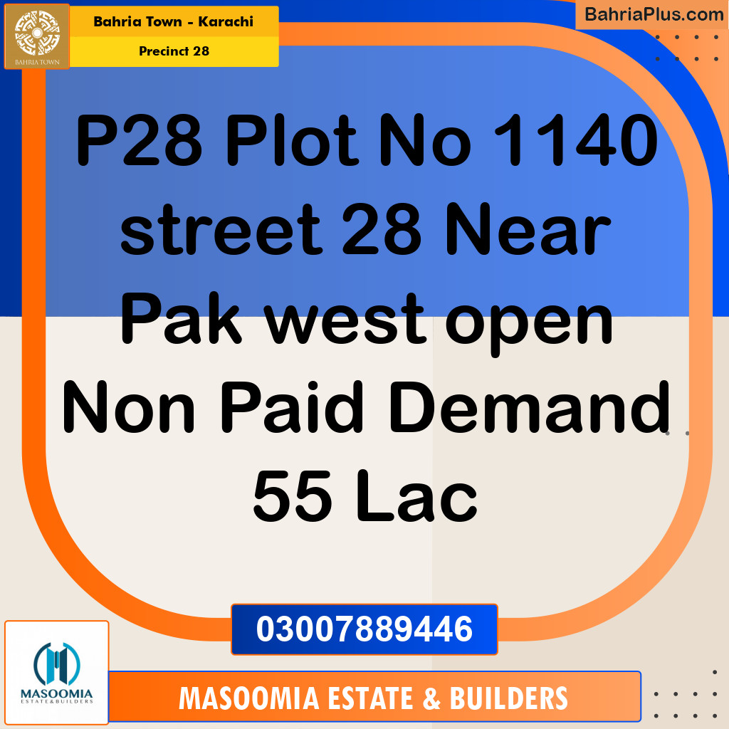 125 Sq. Yards Residential Plot for Sale in Precinct 28 -  Bahria Town, Karachi - (BP-198988)