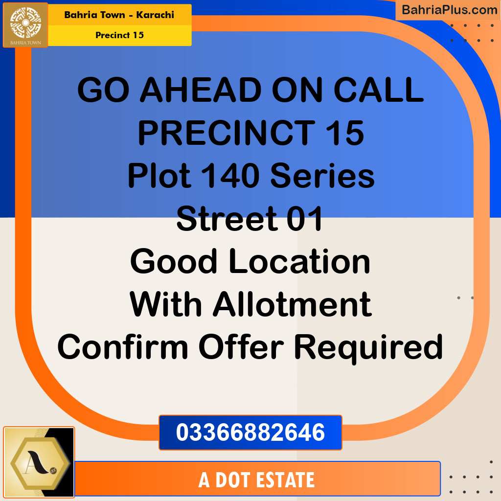 125 Sq. Yards Residential Plot for Sale in Precinct 15 -  Bahria Town, Karachi - (BP-199118)