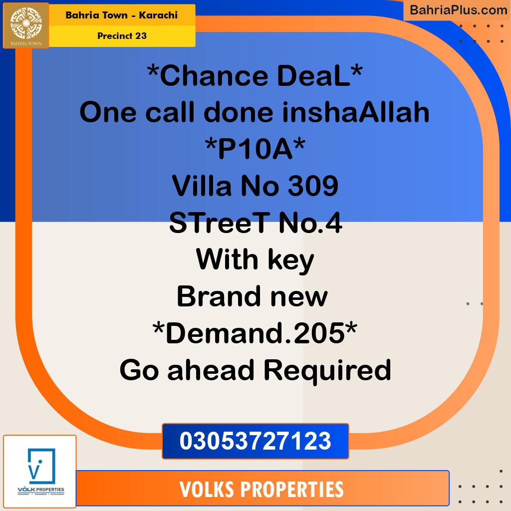 200 Sq. Yards Residential Plot for Sale in Precinct 23 -  Bahria Town, Karachi - (BP-199319)