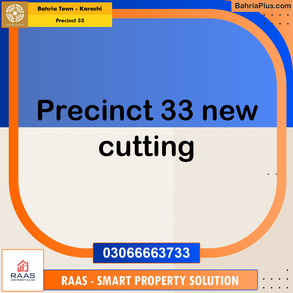 500 Sq. Yards Residential Plot for Sale in Precinct 33 -  Bahria Town, Karachi - (BP-199539)