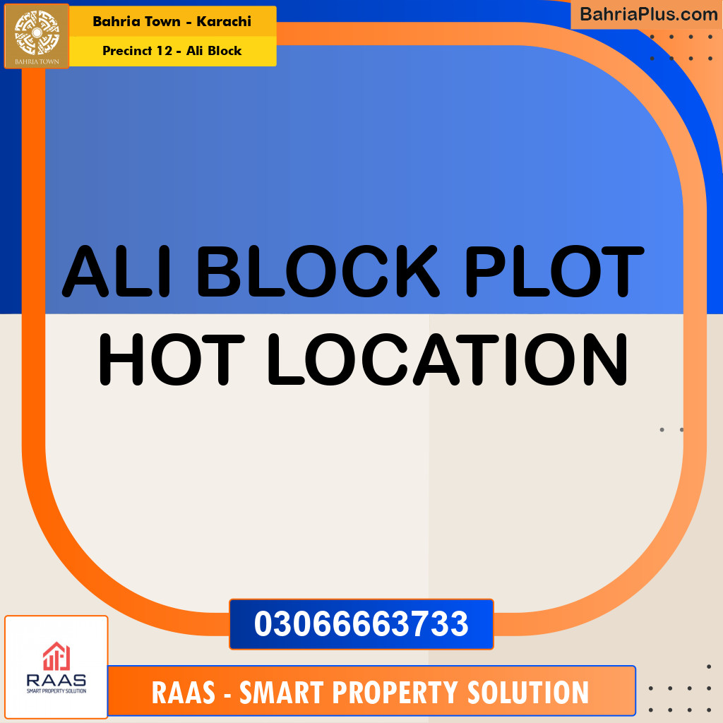 125 Sq. Yards Residential Plot for Sale in Precinct 12 - Ali Block - Bahria Town, Karachi - (BP-199544)