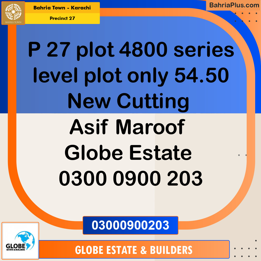 125 Sq. Yards Residential Plot for Sale in Precinct 27 -  Bahria Town, Karachi - (BP-199564)