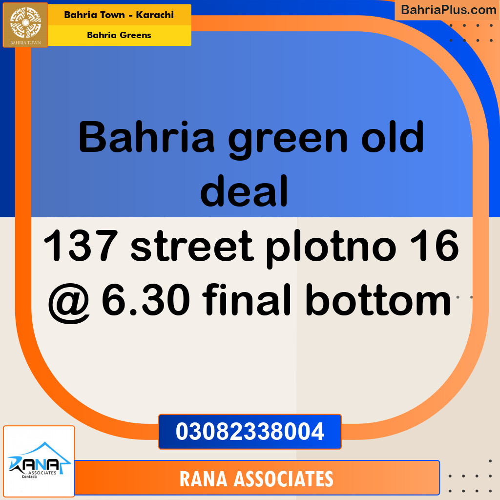 75 Sq. Yards Residential Plot for Sale in Bahria Greens -  Bahria Town, Karachi - (BP-199732)