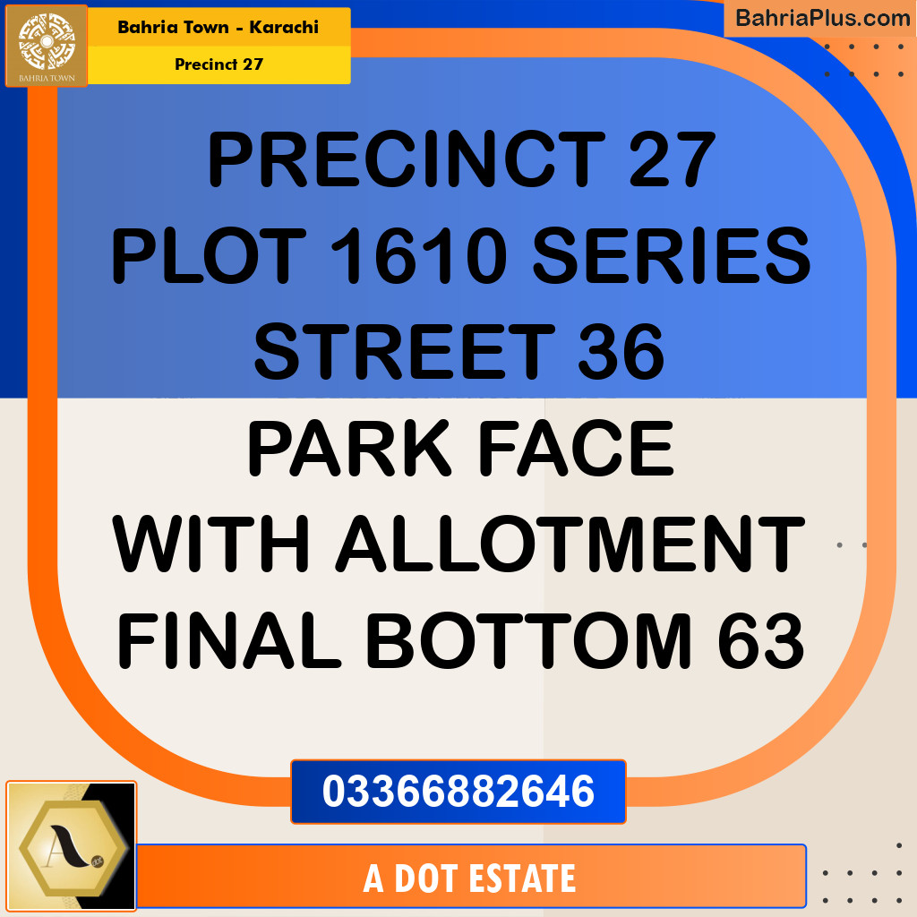 125 Sq. Yards Residential Plot for Sale in Precinct 27 -  Bahria Town, Karachi - (BP-199762)