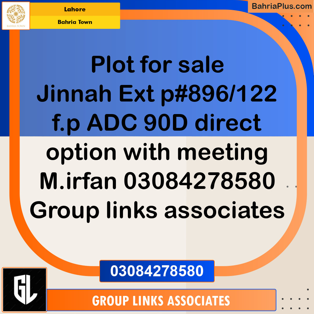 Residential Plot for Sale in Bahria Town, Lahore - (BP-199848)