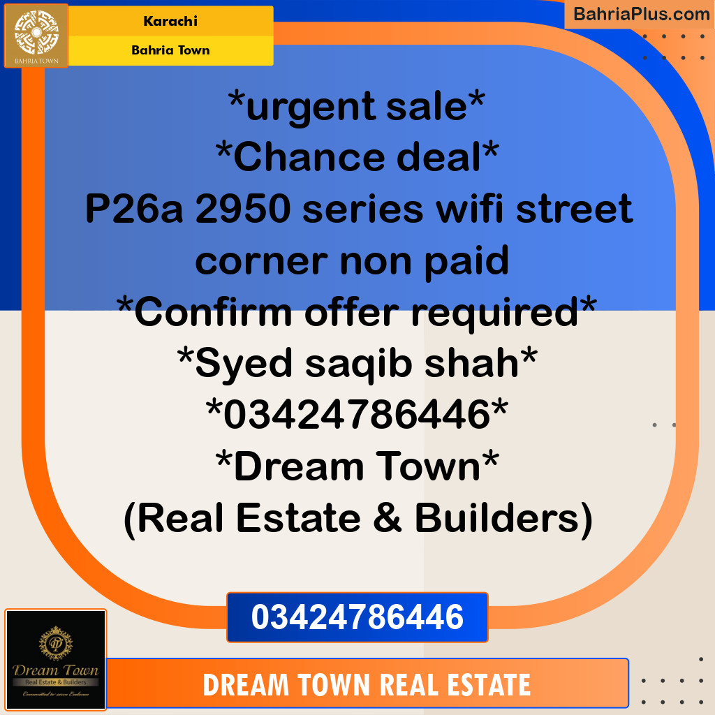 125 Sq. Yards Residential Plot for Sale in Bahria Town, Karachi - (BP-200239)