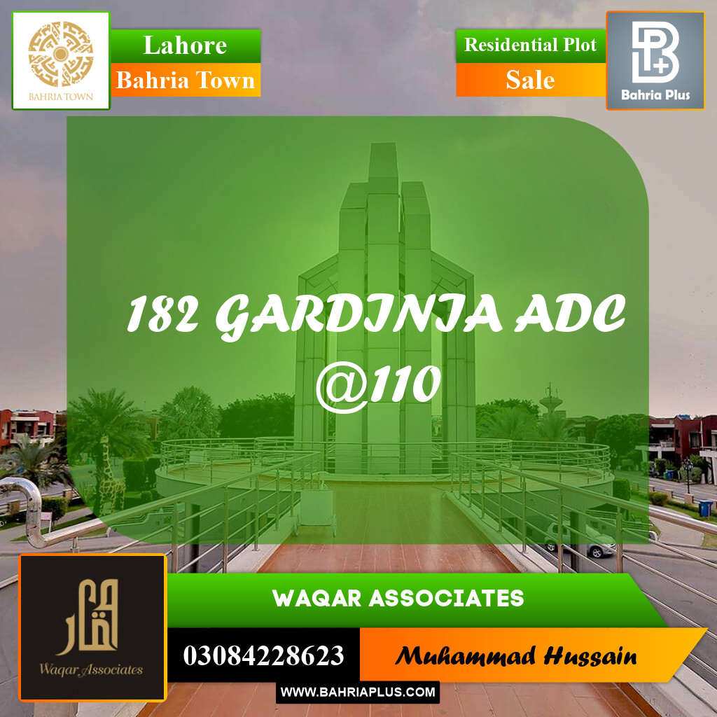Residential Plot for Sale in Bahria Town, Lahore - (BP-200681)