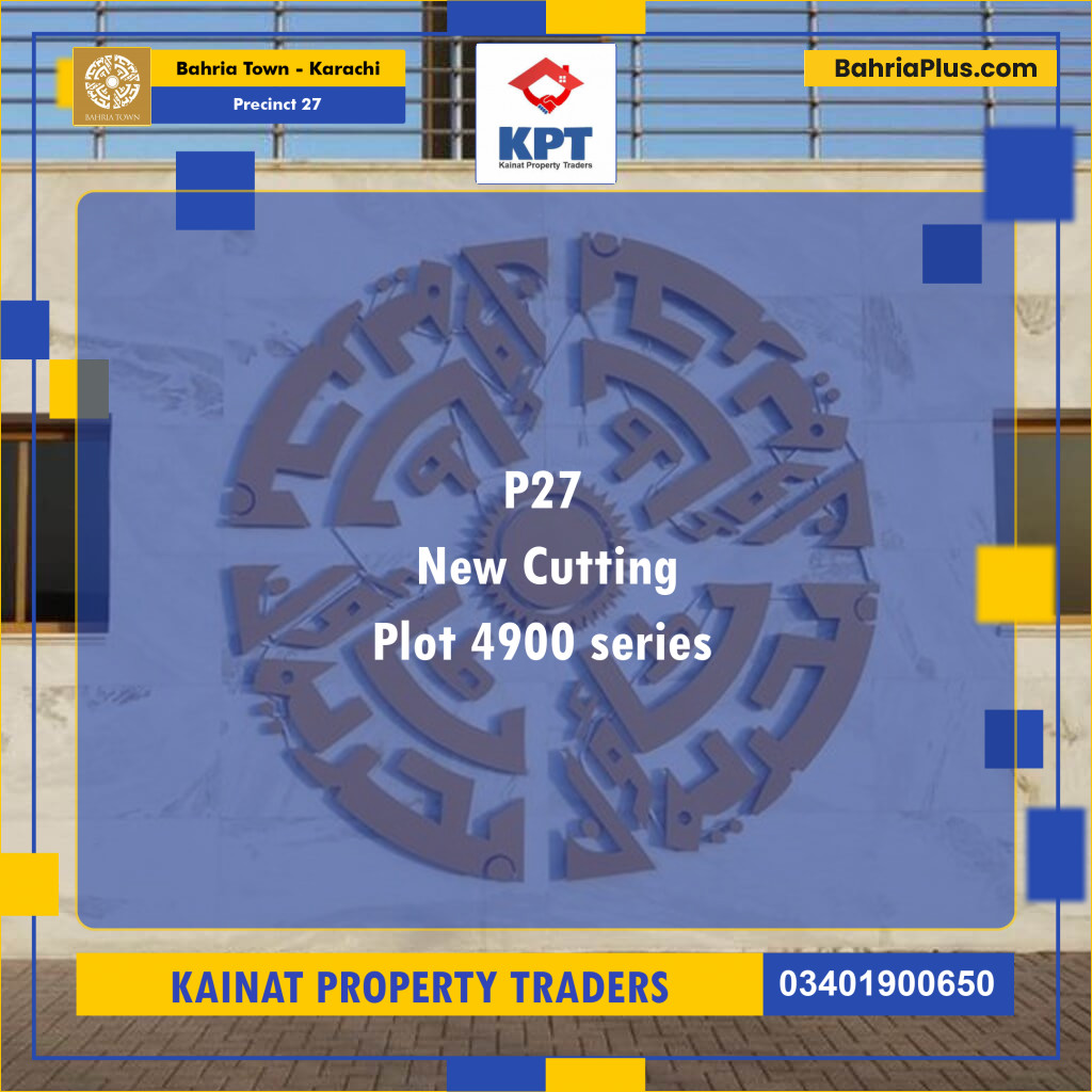 Residential Plot for Sale in Precinct 27 - Bahria Town, Karachi - (BP-200721)