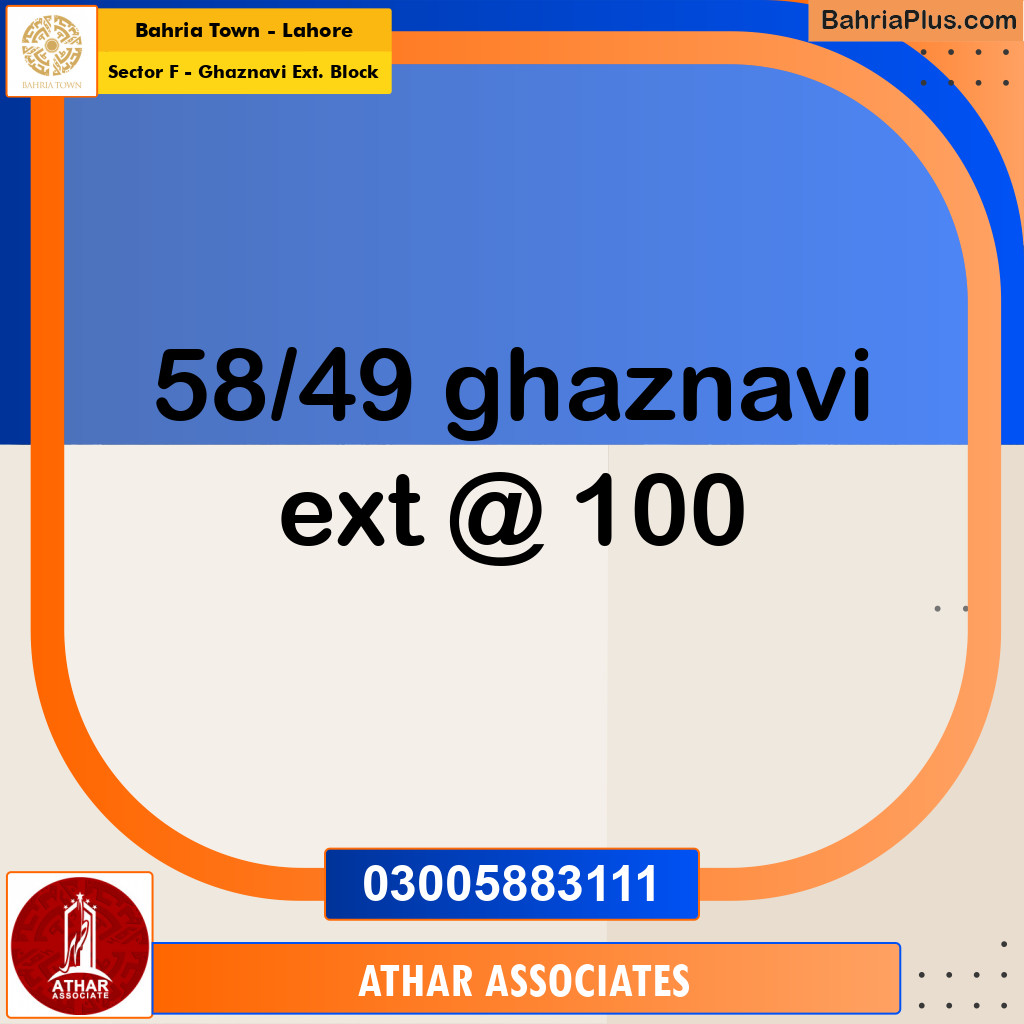 10 Marla Residential Plot for Sale in Sector F - Ghaznavi Ext. Block -  Bahria Town, Lahore - (BP-200766)