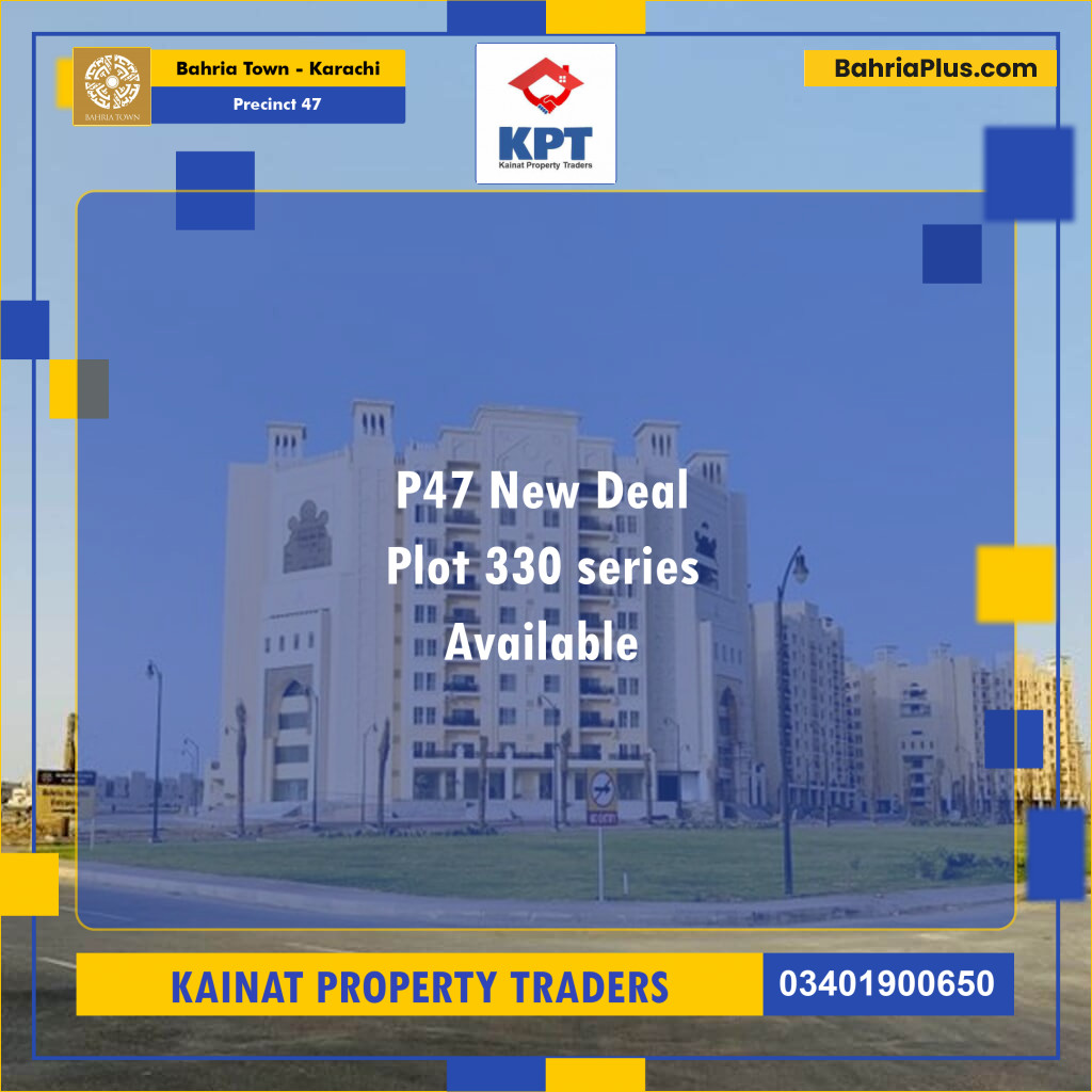 250 Sq. Yards Residential Plot for Sale in Precinct 47 -  Bahria Town, Karachi - (BP-200910)