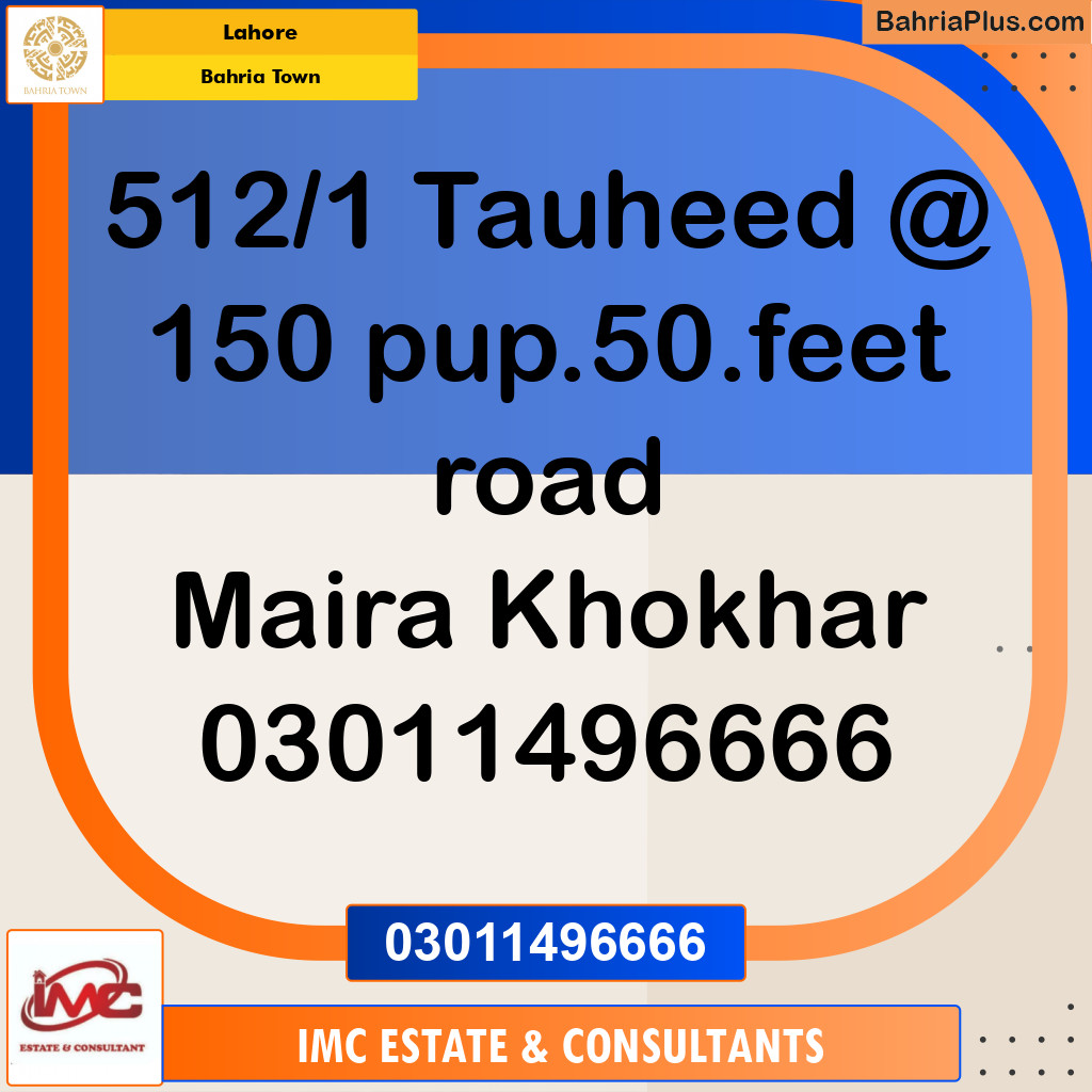 Residential Plot for Sale in Bahria Town, Lahore - (BP-200958)