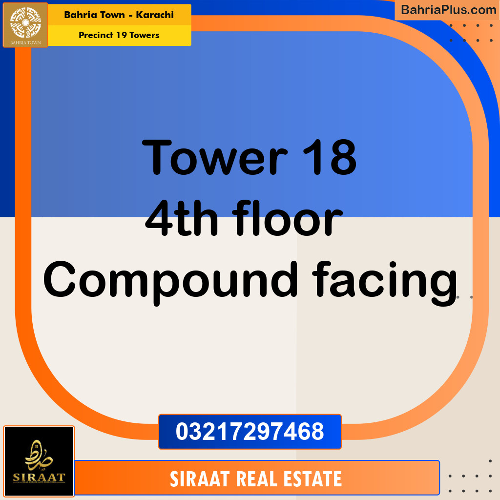 950 Sq. Yards Residential Apartment for Sale in Precinct 19 Towers -  Bahria Town, Karachi - (BP-201086)