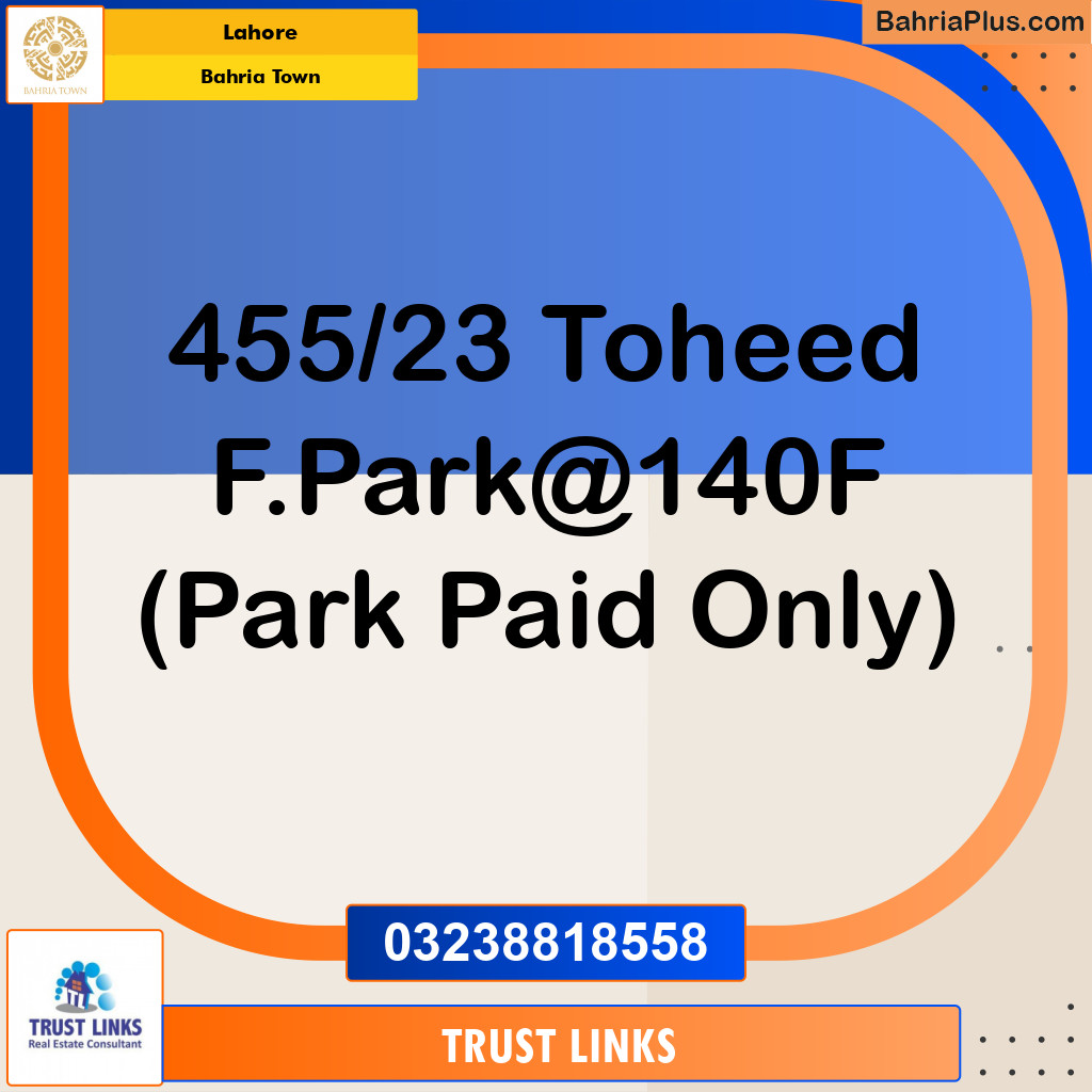 Residential Plot for Sale in Bahria Town, Lahore - (BP-201531)
