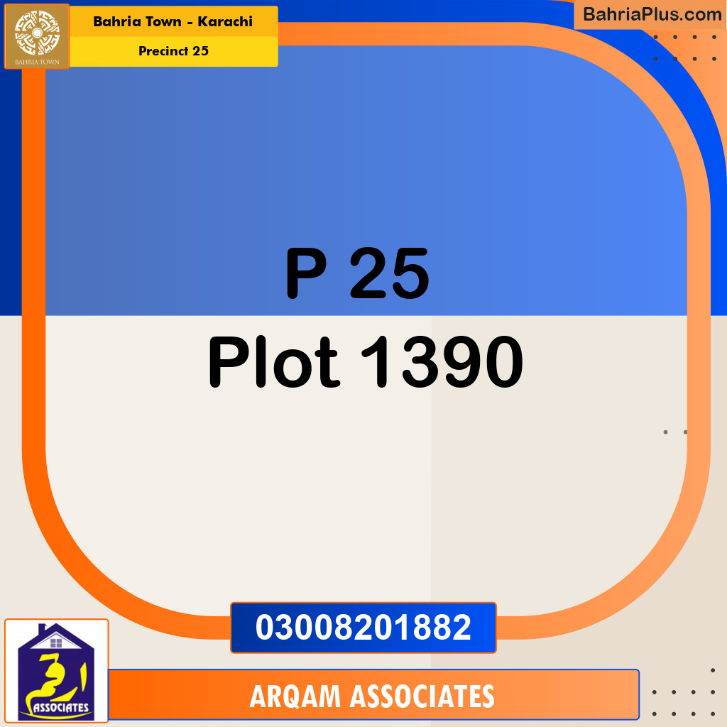 125 Sq. Yards Residential Plot for Sale in Precinct 25 -  Bahria Town, Karachi - (BP-201611)