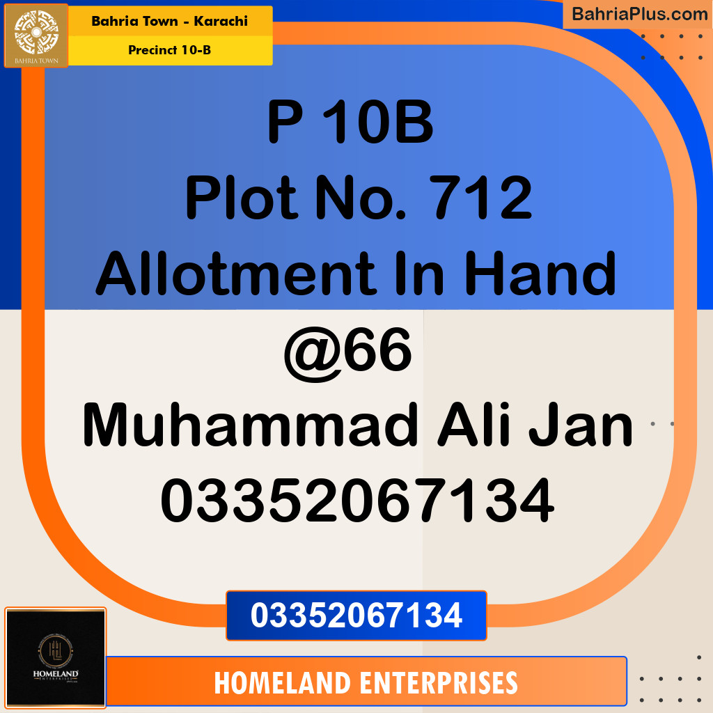 125 Sq. Yards Residential Plot for Sale in Precinct 10-B -  Bahria Town, Karachi - (BP-201995)