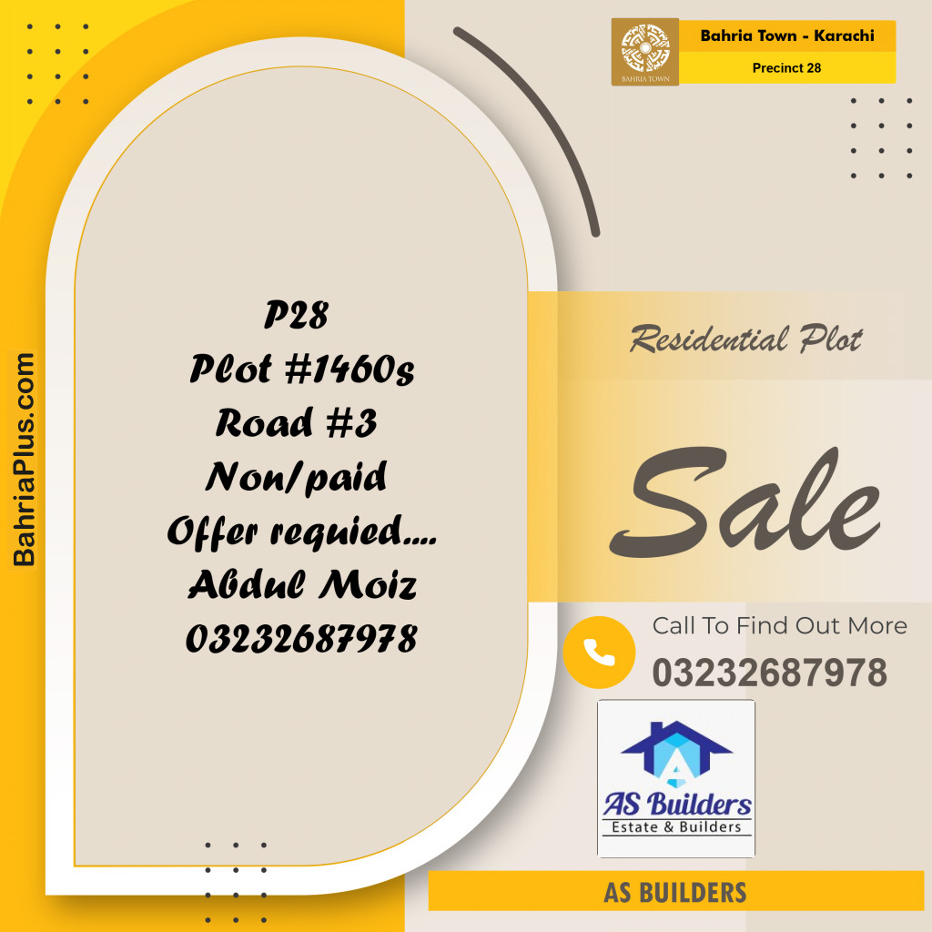 125 Sq. Yards Residential Plot for Sale in Precinct 28 -  Bahria Town, Karachi - (BP-202304)