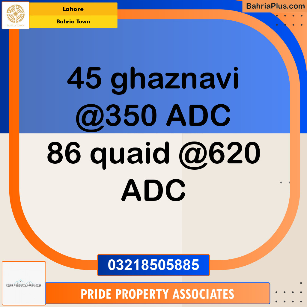 Commercial Plot for Sale in Bahria Town, Lahore - (BP-202518)