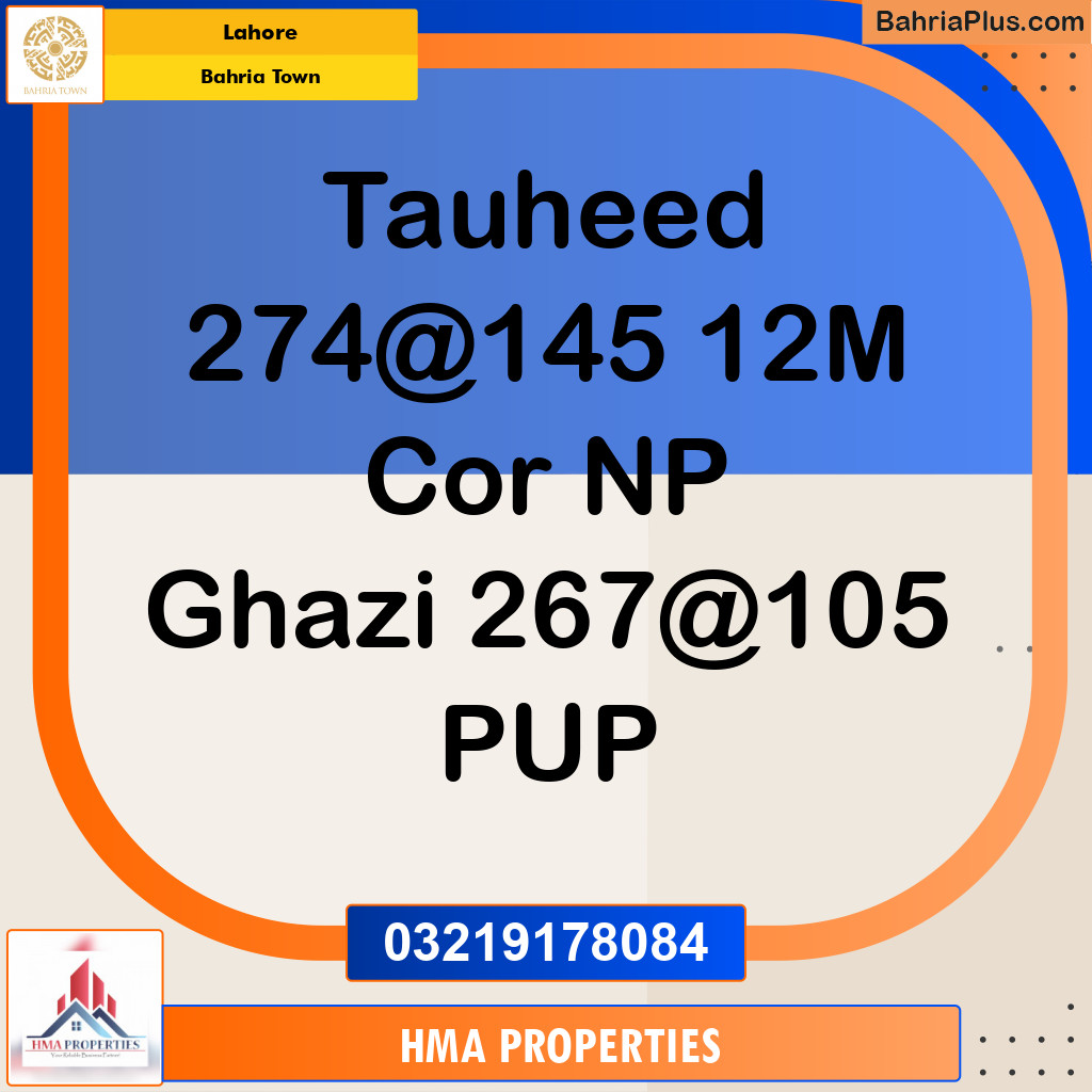 10 Marla Residential Plot for Sale in Bahria Town, Lahore - (BP-202743)