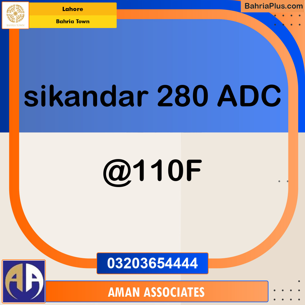 Residential Plot for Sale in Bahria Town, Lahore - (BP-203206)