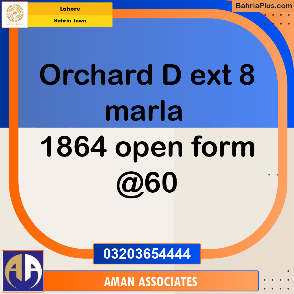 Residential Plot for Sale in Bahria Town, Lahore - (BP-203845)