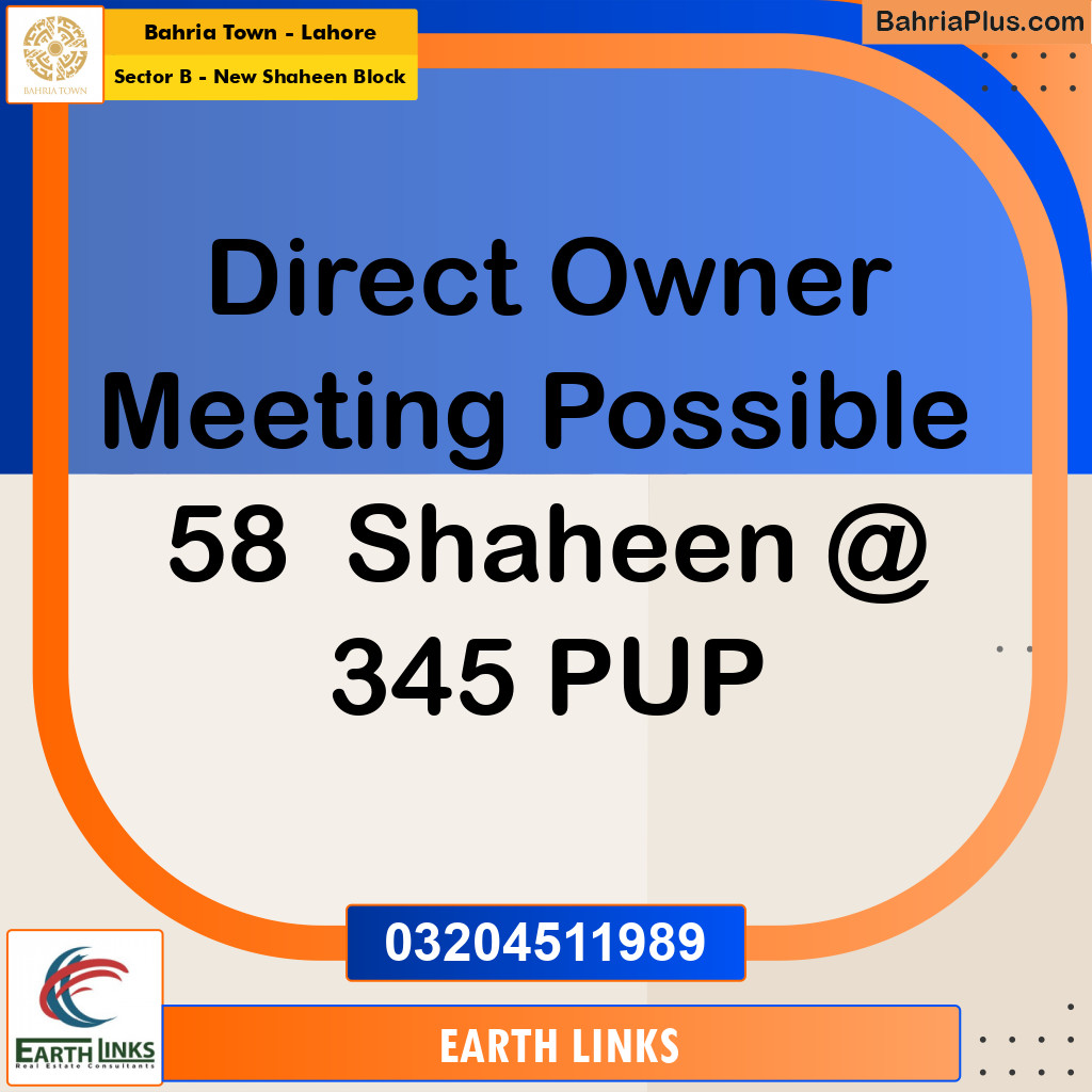 1 Kanal Residential Plot for Sale in Sector B - New Shaheen Block -  Bahria Town, Lahore - (BP-204233)