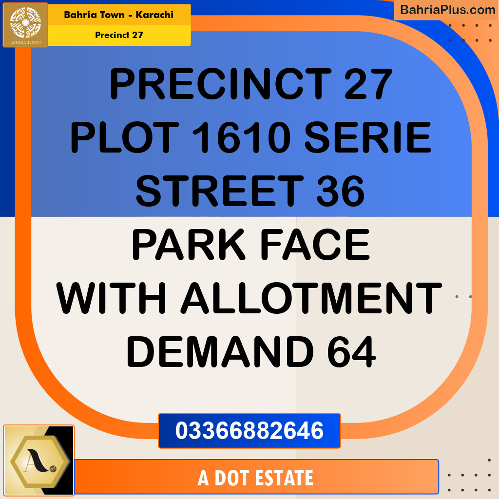 125 Sq. Yards Residential Plot for Sale in Precinct 27 -  Bahria Town, Karachi - (BP-204238)
