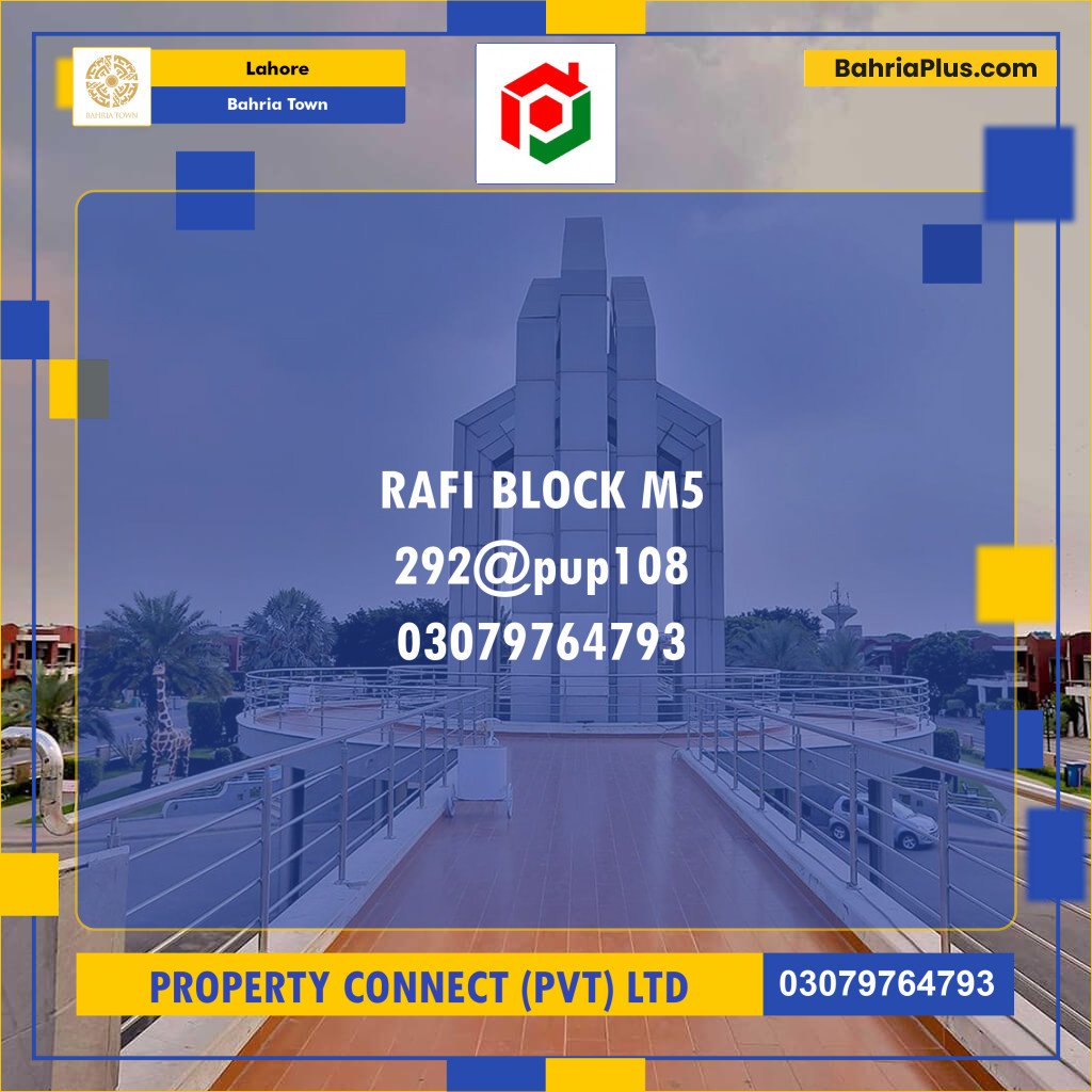 Residential Plot for Sale in Bahria Town, Lahore - (BP-204250)