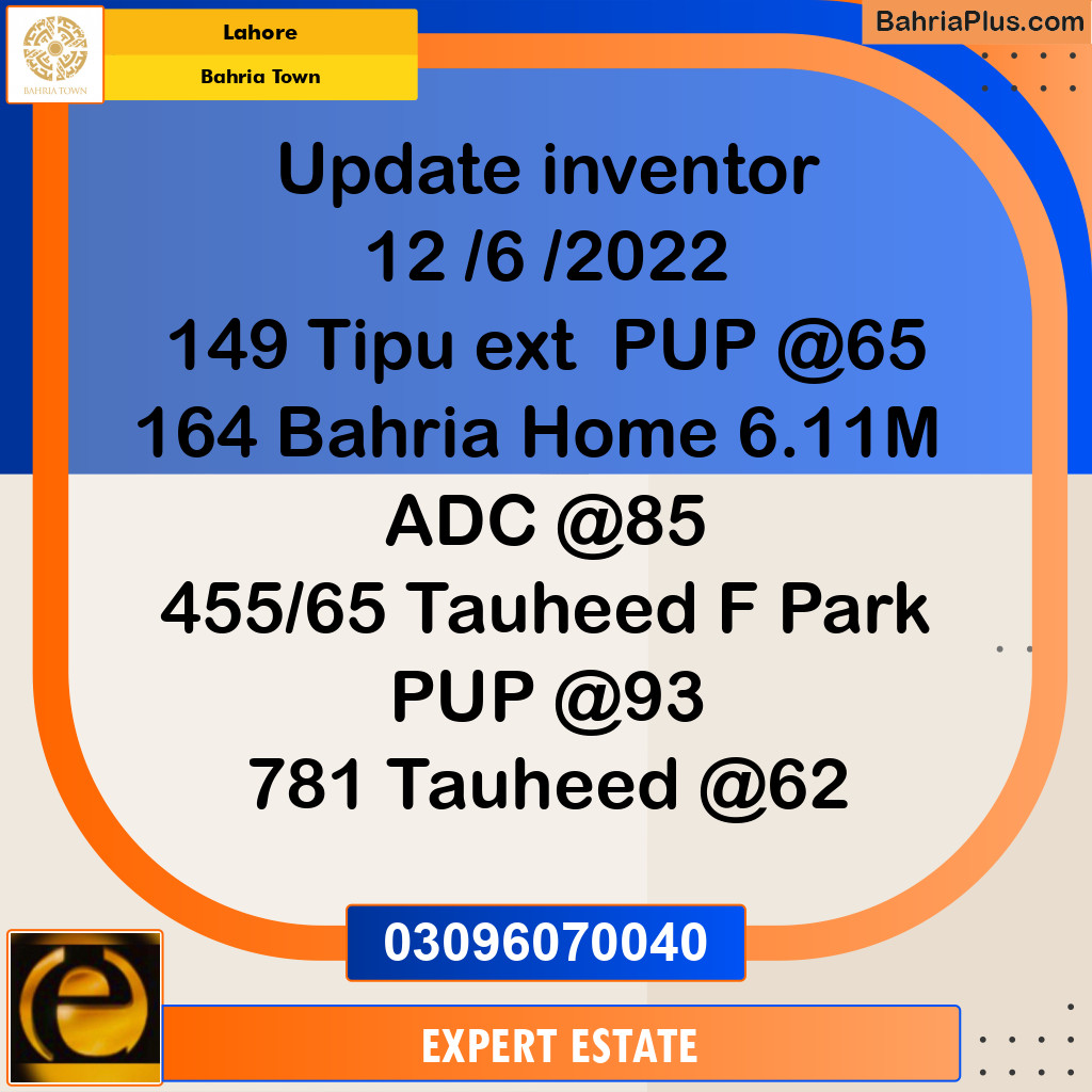 5 Marla Residential Plot for Sale in Bahria Town, Lahore - (BP-204305)