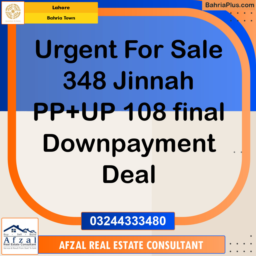Residential Plot for Sale in Bahria Town, Lahore - (BP-204547)