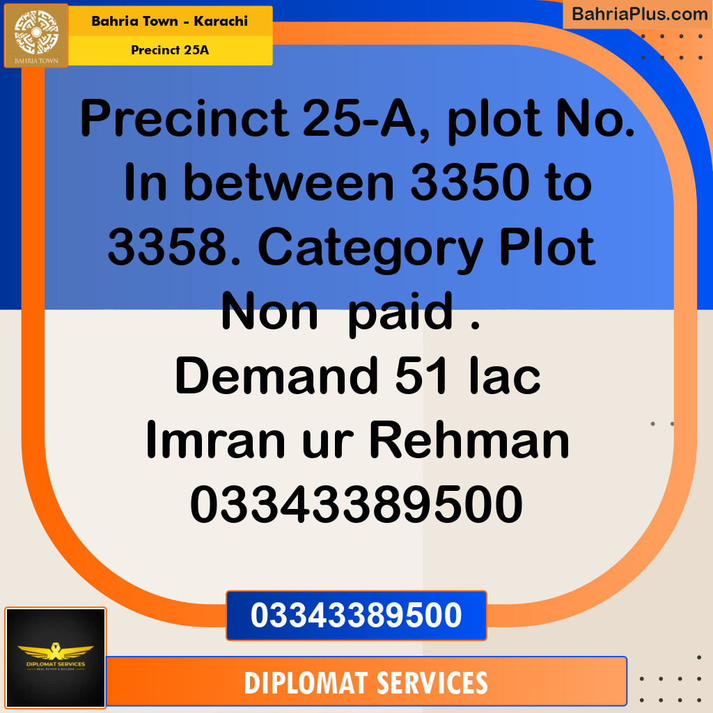 125 Sq. Yards Residential Plot for Sale in Precinct 25A - Bahria Town, Karachi - (BP-204951)