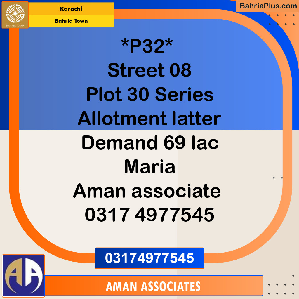 Residential Plot for Sale in Bahria Town, Karachi - (BP-205017)