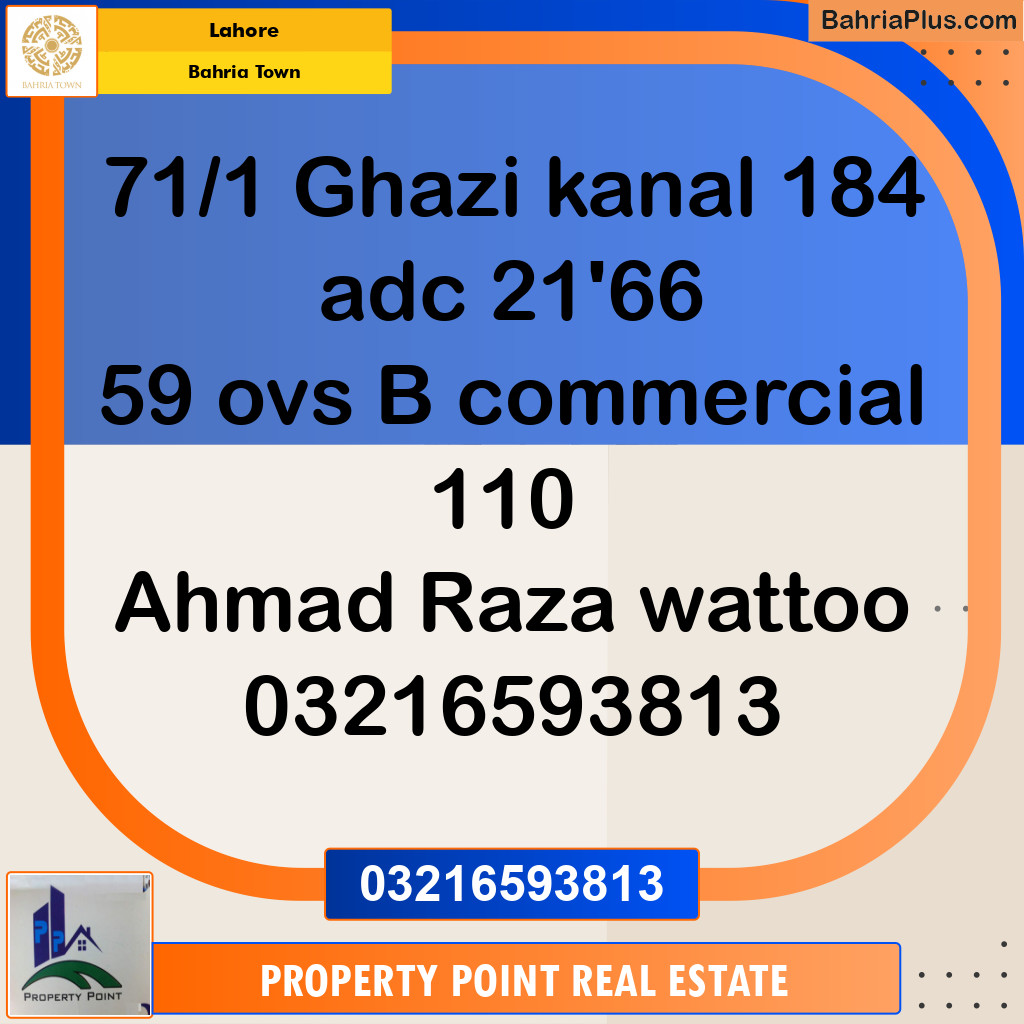 Residential Plot for Sale in Bahria Town, Lahore - (BP-205342)